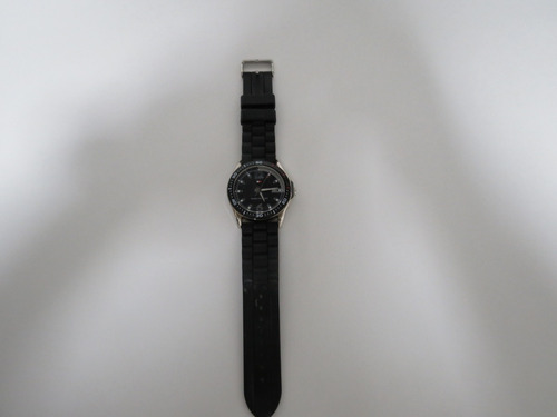 Relógio Tommy Hilfiger Pulseira Borracha Preta