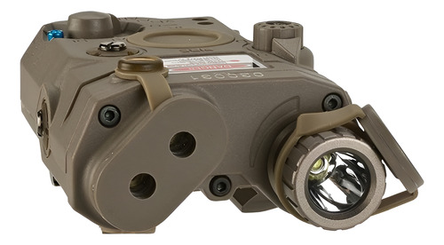 Linterna Laser Tan Airsoft 2 En 1 / Fusil Replicas / Hiking