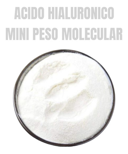 Acido Hialuronico Polvo Mini Peso Molecular Certificado 10g