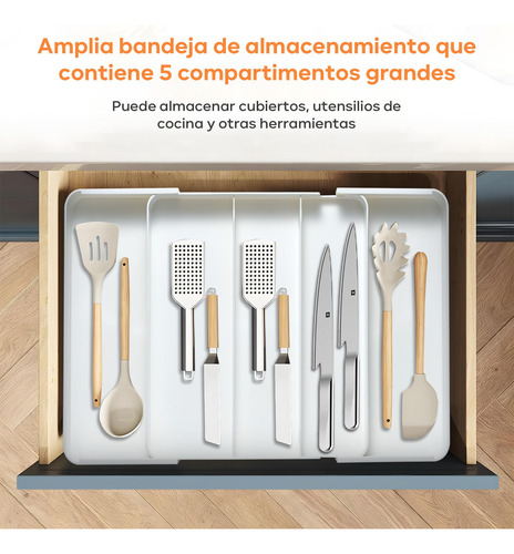Organizador De Cubiertos Expandible 5