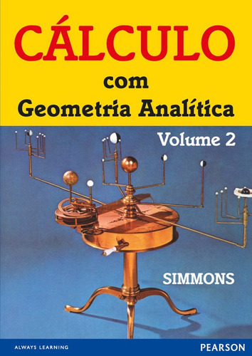 Cálculo com Geometria Analítica: Volume 2, de Simmons, George F.. Editora Pearson Education do Brasil S.A., capa mole em português, 1996