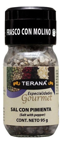 Sal Con Pimienta Terana Gourmet 95g