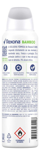 Desodorante Rexona Motion Sense Aerossol Stay Fresh 150ml Bambu