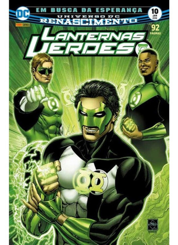 Hq Universo Dc Renascimento - Lanternas Verdes - Edição 10