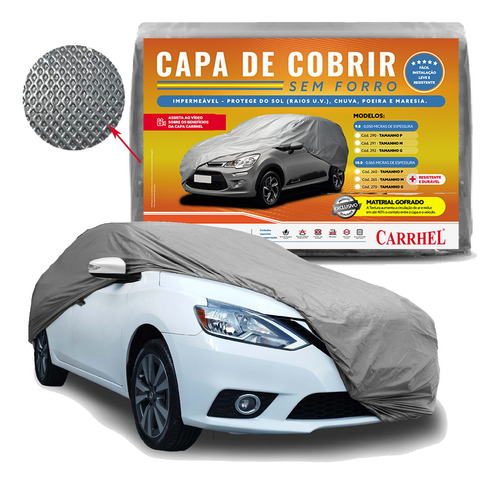 Capa De Cobrir Carro 100% Impermeável Protetora 