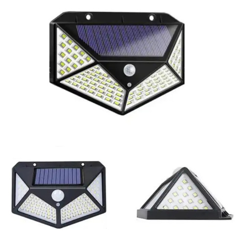 Reflector Solar Led Con Detector De Movimiento