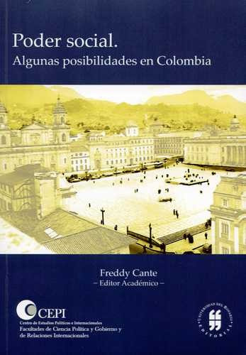 Libro Poder Social. Algunas Posibilidades En Colombia
