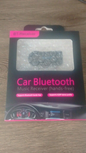 Receptor Bluetooth P2 Auxilar Carro Som Audio Android Musica