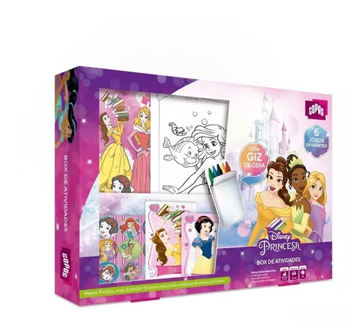 Box De Atividades Disney Princesas