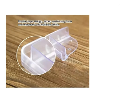 Pack 4 Esquinero De Silicona Seguridad Protección Para Bebé