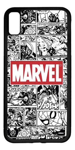 Funda Protector Case Para iPhone XS Max Marvel Comics