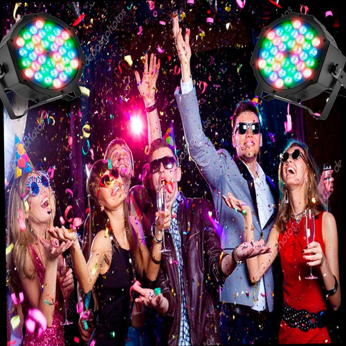 Proton Led 36 Led Dj Luces Audioritmicas Rgb