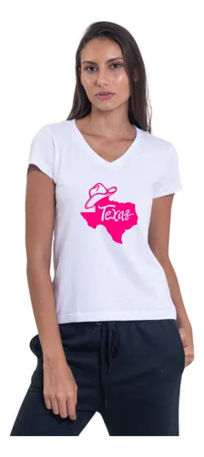 comprar Camiseta Algodão Country T-shirt Gola V Texas States