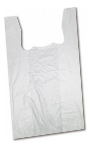 Bolsas Plásticas Tipo Camiseta 70x60 100 Unidades. Empaka
