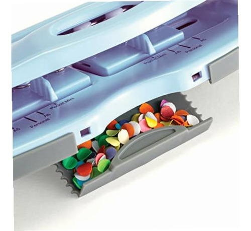 Perforadora de papel Officemate 541888 color azul / patchwork