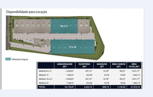 Imagem 4 de 30 de Galpão Para Alugar, 13116 M² - Jardim Santa Esmeralda - Hortolândia/sp - Ga0070