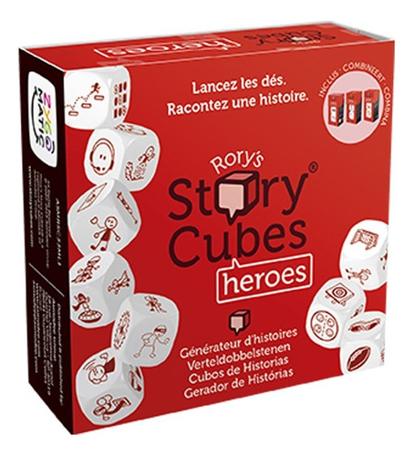 Story Cubes Heroes - Juego De Mesa / Diverti