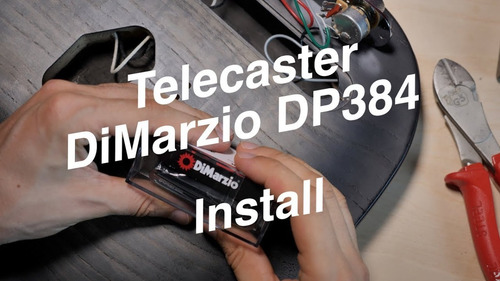 Imagen 2 de 7 de Microfono Dimarzio Dp384 The Chopper Bridge Telecaster Cuota
