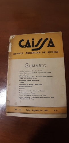 Caissa Revista Argentina De Ajedrez Nro 161