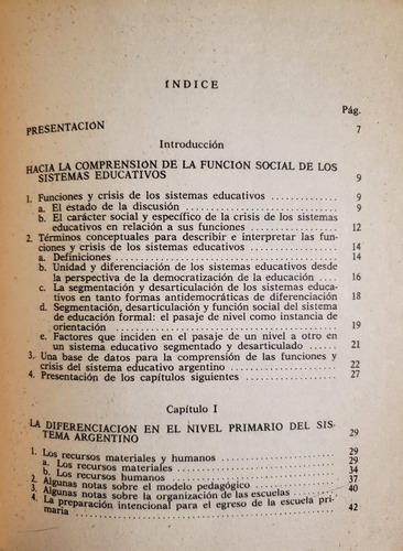 La Discriminación Educativa En Argentina Cecilia Braslavsky (Usado)