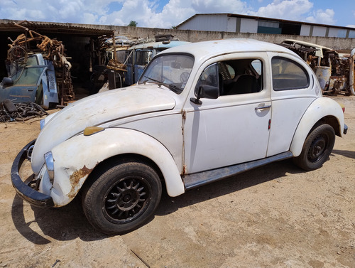 Fusca 1600 Raro Modelo Após O Bizorrão 1600s P/ Restauração