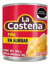 Comprar Piña en Almíbar La Costeña Trocitos 800g
