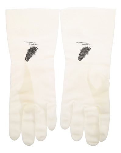 Guantes De Látex Para Lavar Platos Short Style M, Impermeabl