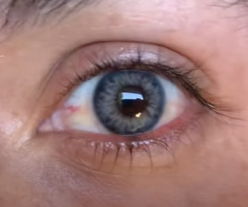 Imagen 2 de 8 de Freshlady - Dna Taylor Blue Gray Lentes De Contacto Anuales