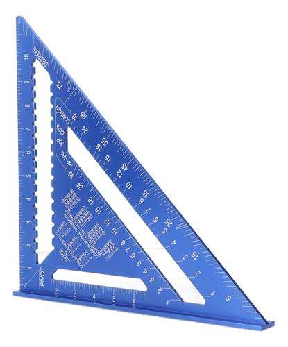 Regla Transportadora Triangular, Ángulo Cuadrado, 12 Pulgada