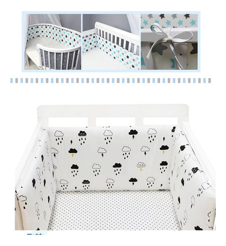 Protector Plano Extra Suave Protección Para Cuna Bebé