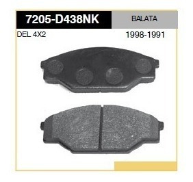 Balatas Del Toyota Pickup 4x2 98-91 Larga                   