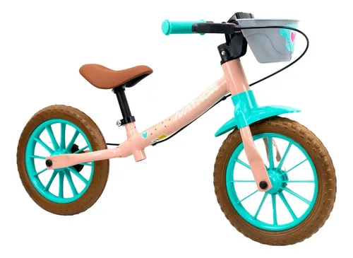 Bicicleta Sem Pedal Equilíbrio Balance Bike Love Nathor