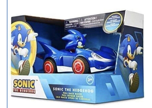 Carro De Juguete De Sonic Importado De Usa