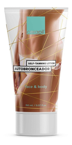 Autobronceador Cerapil Cara & Cuerpo. 150 Ml.