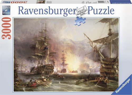 Rompecabezas Ravensburger El Bombardeo Barcos 3000 La Plata