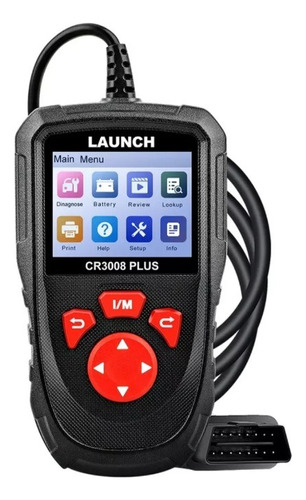 Scanner Automotivo Obd2 Launch Creader 3008 Plus Portugues