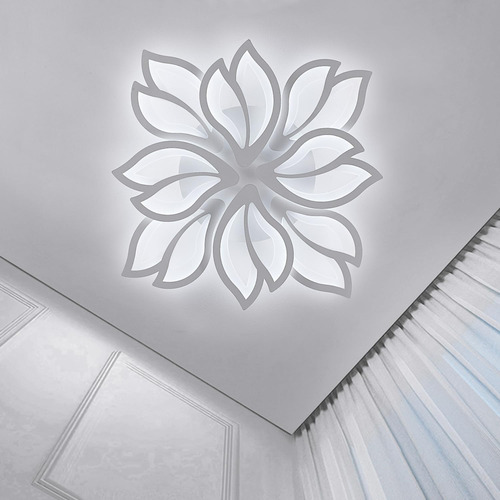 Lámpara De Techo Led Moderna Regulable, Lámpara De Techo De