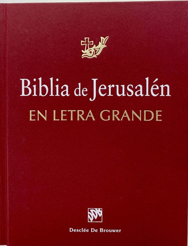 Biblia De Jerusalen En Letra Grande Con Indice Revisada