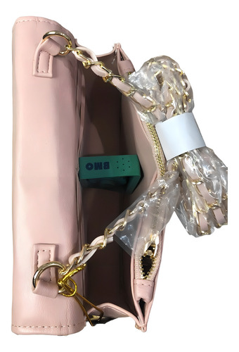 Crossbody Bebe Rowan Rosa Pálido 100% Original