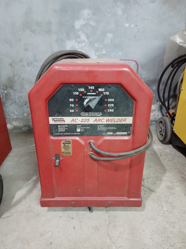 Soldadora Electrica Lincoln Ac-225 Roja (Usado)