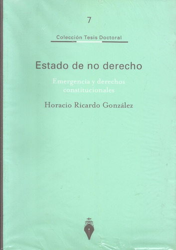 Estado De No Derecho Gónzalez 