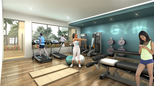 Imagen 6 de 10 de Venta De Apartaestudio En Gardens View Cerca Al Mar