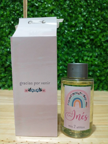 Souvenirs Arcoiris Boho Difusores Personalizados 10u