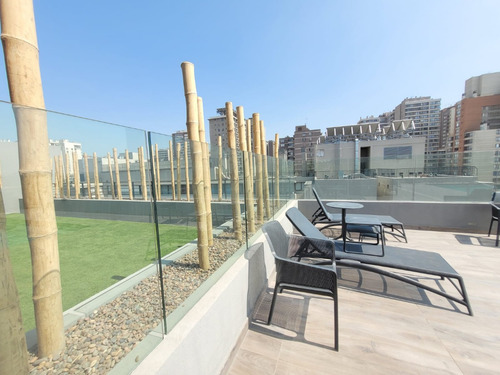 Metro Santa Isabel 2d+2b+edificio Full Equipado