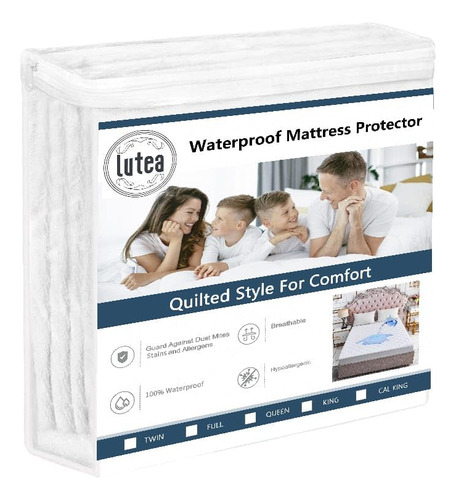 Protector De Colchon Individual Xl Para Dormitorio Universit