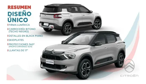 Citroën Aircross 1.0 At Turbo 2026 , Nueva Suv 5 Puestos