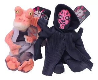 Star Wars Buddies Peluche De Darth Maul Y Jar Jar Episodio 1