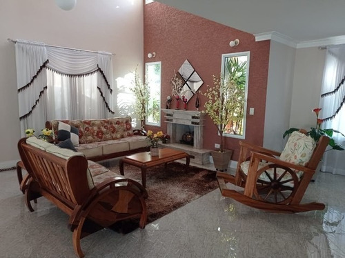 Imagem 9 de 24 de Magnifica Mansão 4 Suítes 1 Master Hidro Piscina X Permuta Parcial E/ou Financia Direto