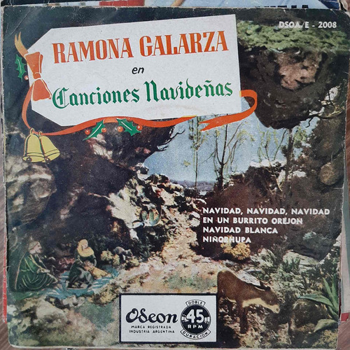 Portada Simple Ramona Galarza En Canciones Navideñas Ps0