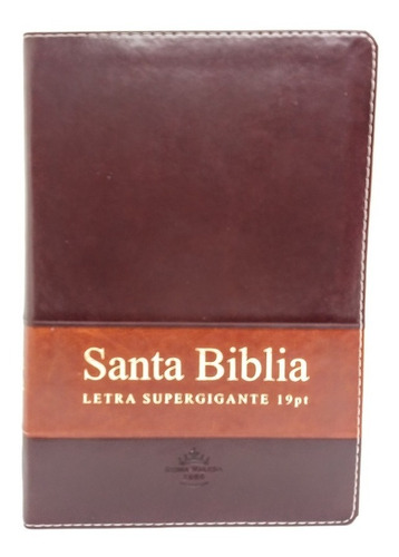 Biblia Reina Valera 1960 Super Gigante Índice Duotono Marrón